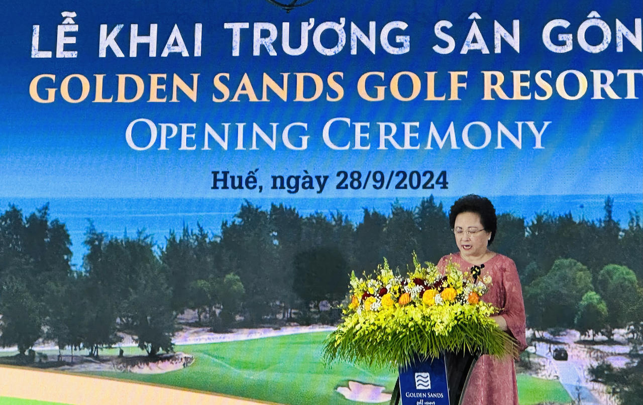 Khai trương sân golf Golden Sands Golf Resort ở Thừa Thiên Huế