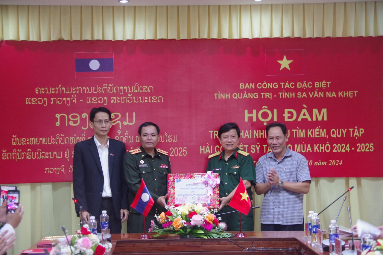 Hội đàm Ban Công tác đặc biệt tỉnh Quảng Trị - Savannakhet (Lào)