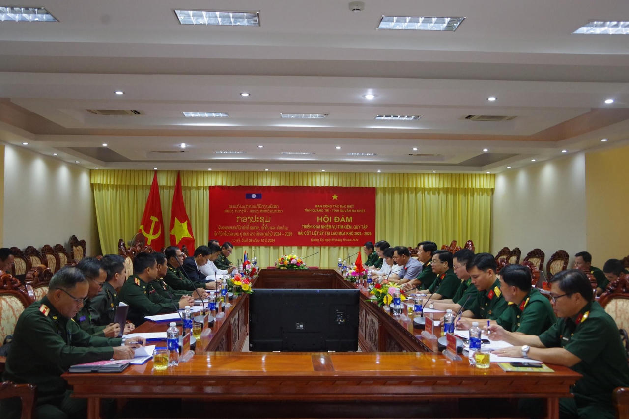 Hội đàm Ban Công tác đặc biệt tỉnh Quảng Trị - Savannakhet (Lào)
