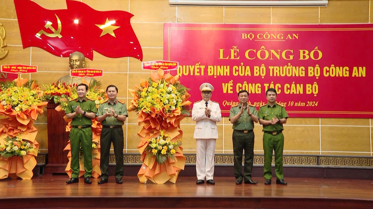 Đại tá Nguyễn Thanh Liêm làm Giám đốc Công an tỉnh Quảng Bình