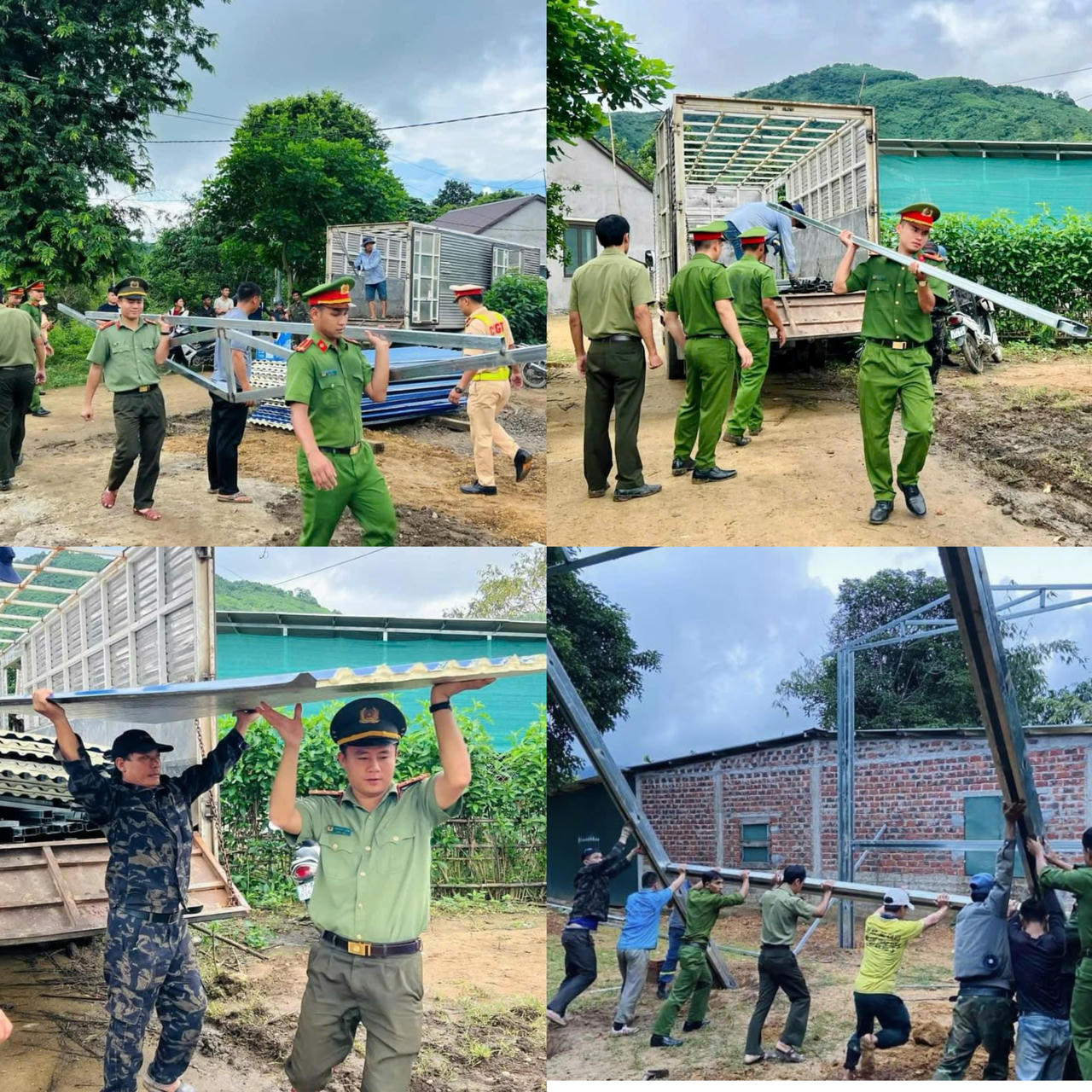 Công an Quảng Trị hiện thực hóa giấc mơ an cư cho người nghèo