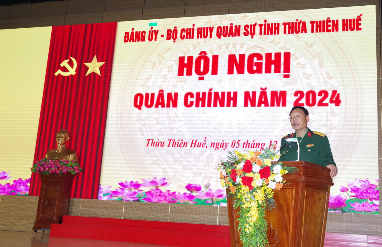 Bộ CHQS tỉnh Thừa Thiên Huế xác định 14 nhiệm vụ trọng tâm trong năm 2025
