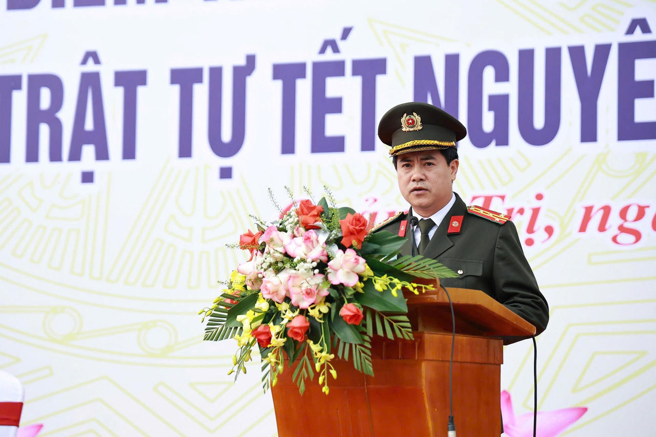 Quảng Trị ra quân trấn áp tội phạm, bảo đảm an ninh trật tự Tết Nguyên đán 2025