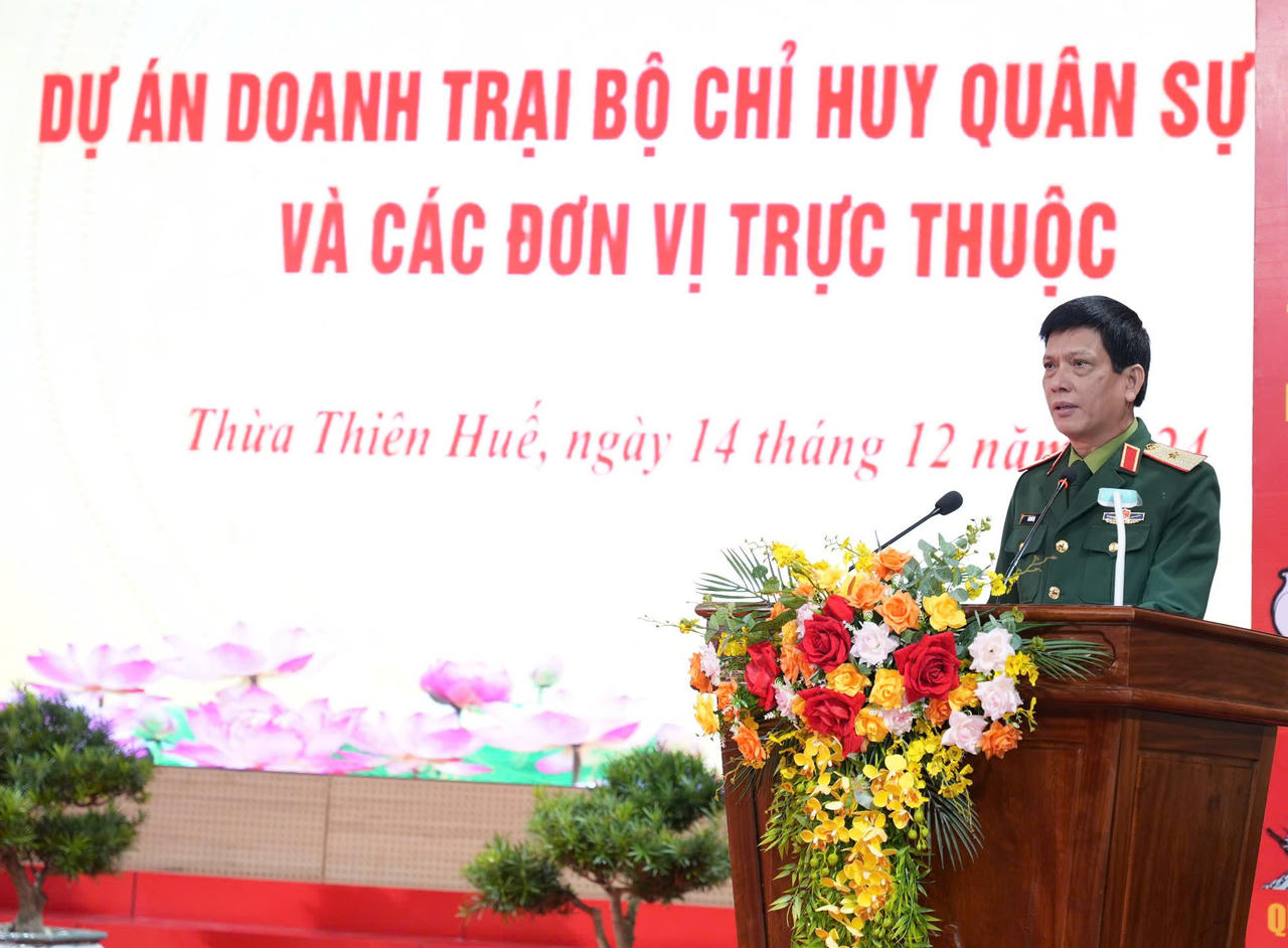 Khánh thành dự án Doanh trại Bộ Chỉ huy Quân sự tỉnh Thừa Thiên Huế