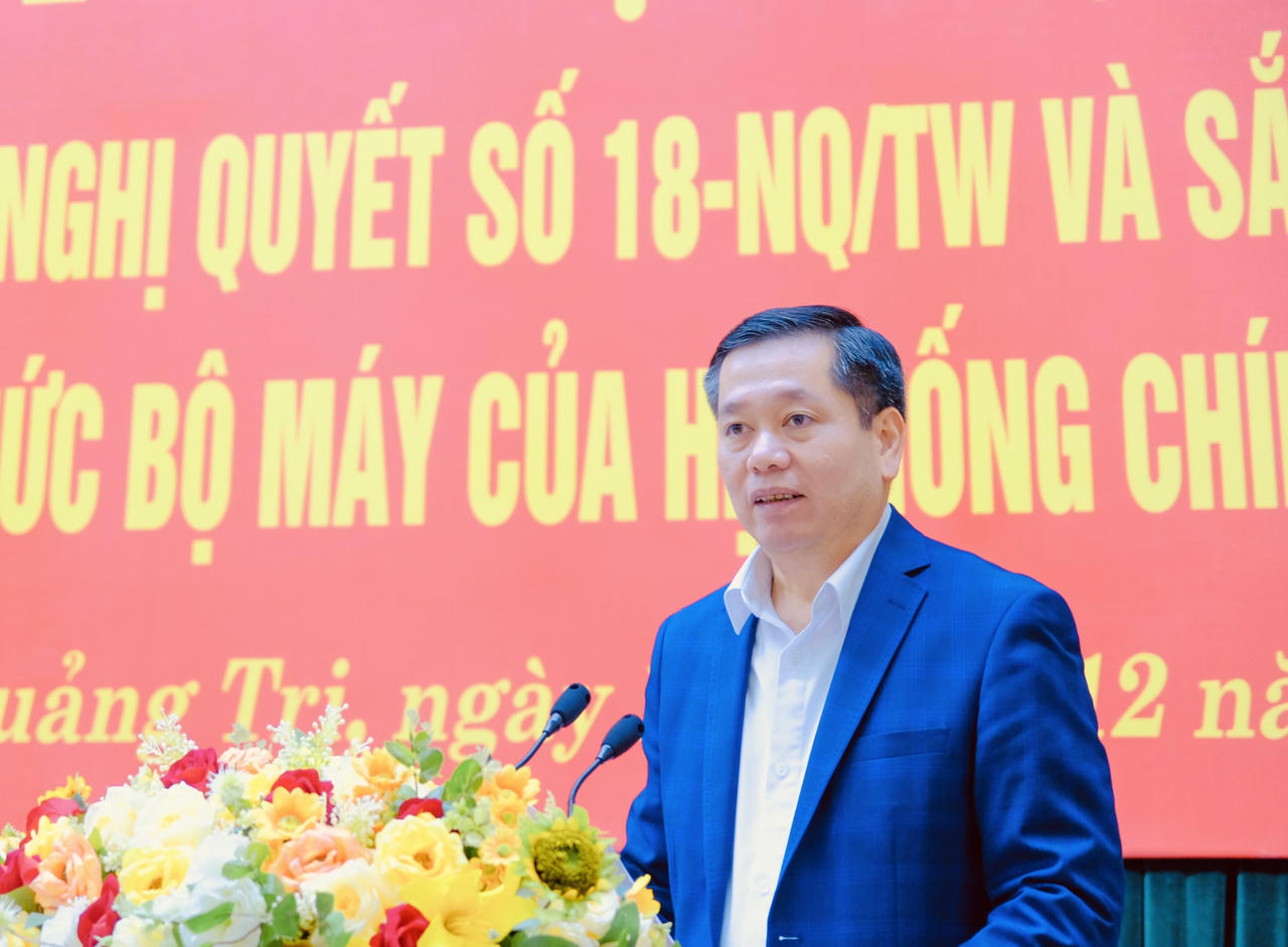 Phương án sắp xếp, tinh gọn bộ máy của tỉnh Quảng Trị