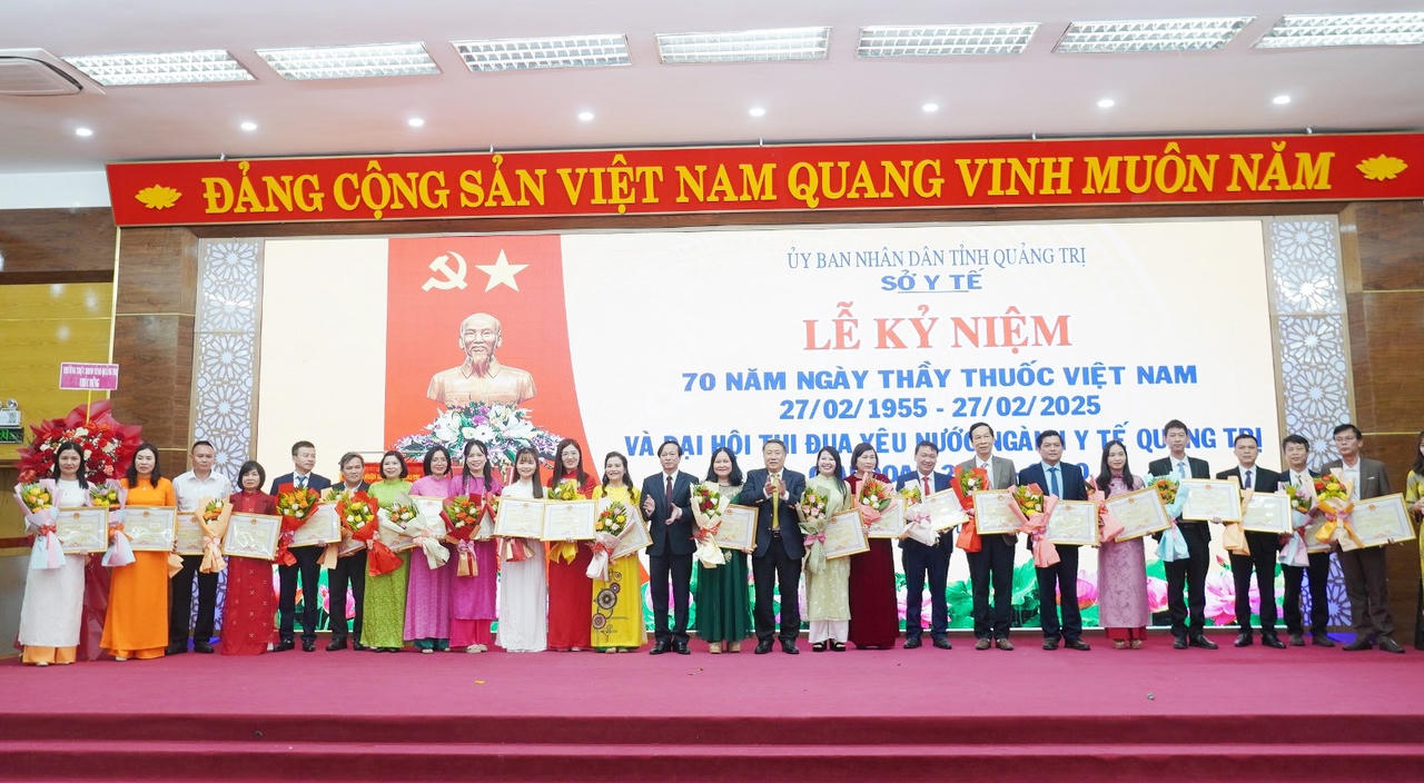 Ngành Y tế Quảng Trị kỷ niệm 70 năm ngày Thầy thuốc Việt Nam