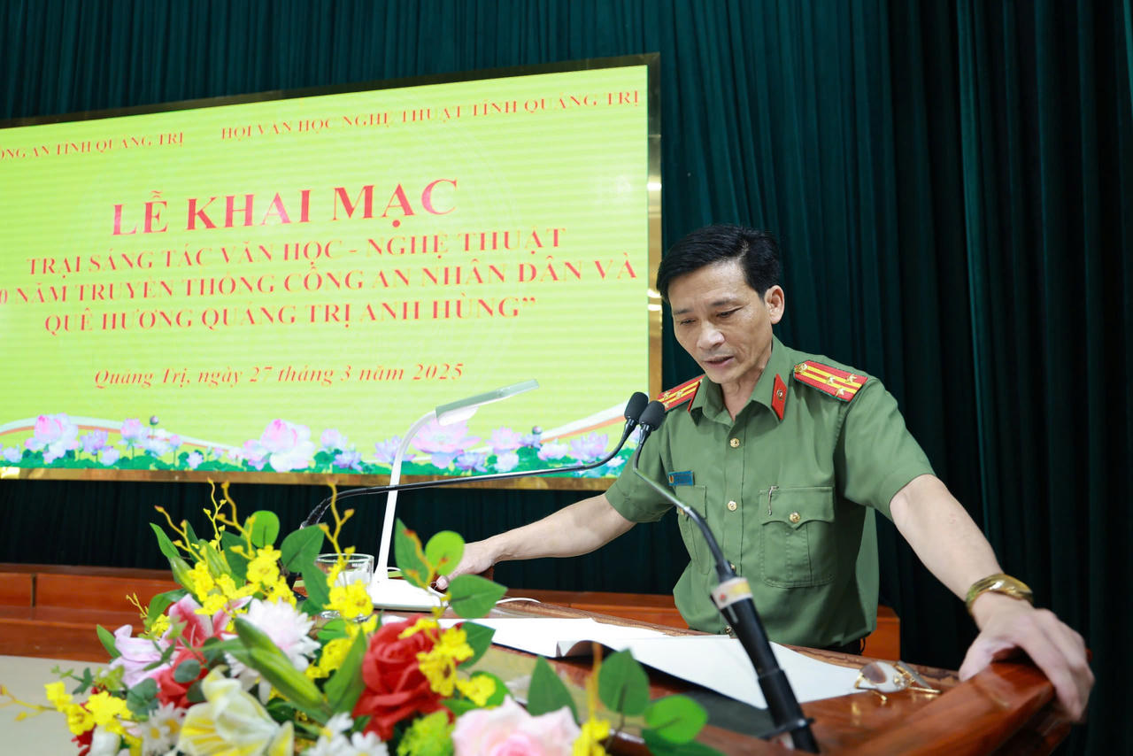 Tôn vinh 80 năm Truyền thống Công an Nhân dân qua Trại sáng tác Văn học nghệ thuật 2025