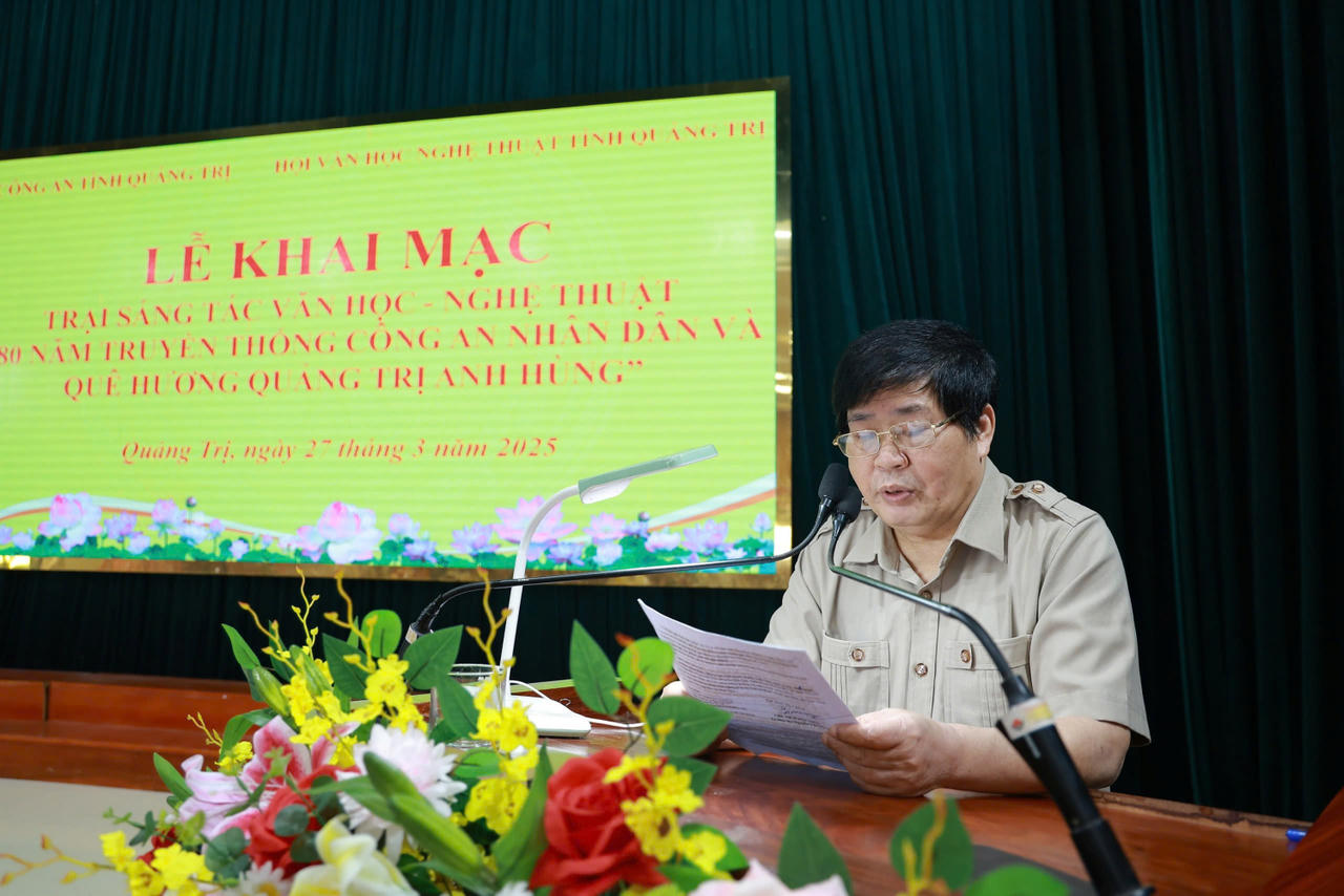 Tôn vinh 80 năm Truyền thống Công an Nhân dân qua Trại sáng tác Văn học nghệ thuật 2025