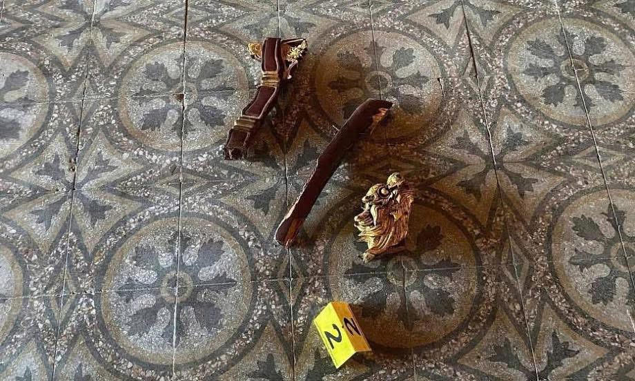 Tạm giữ đối tượng làm hư hỏng bảo vật quốc gia tại Điện Thái Hòa