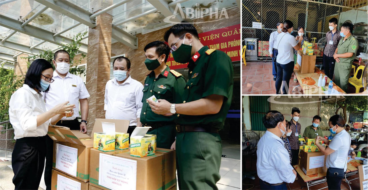 Dược phẩm Abipha chung tay ủng hộ phòng chống dịch COVID-19