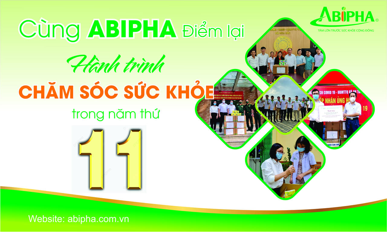 Tròn 11 năm thành lập Abipha: Điểm lại những dấu ấn đặc biệt trong năm thứ mười một