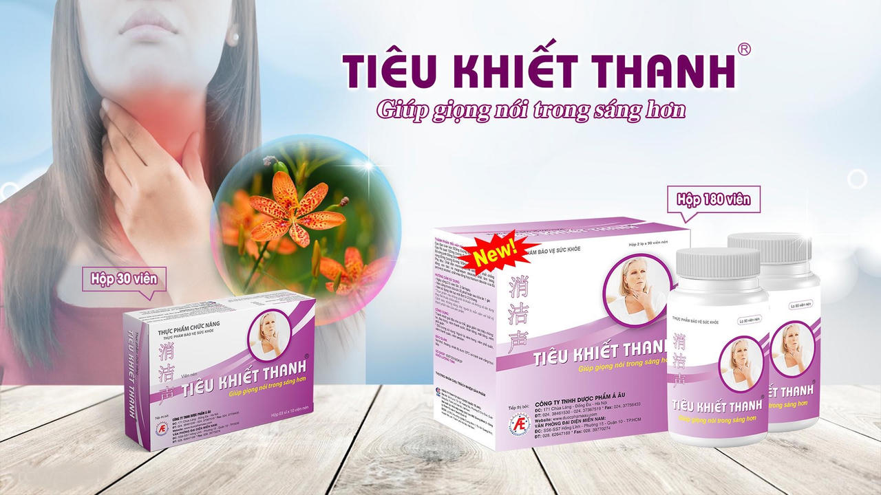 Cải thiện viêm thanh quản mạn tính, giảm tái phát nhờ Tiêu Khiết Thanh