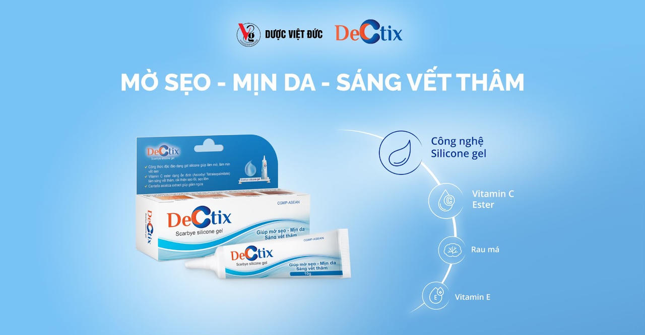 Tạm biệt sẹo, thêm tự tin khẳng định bản thân với DeCtix!