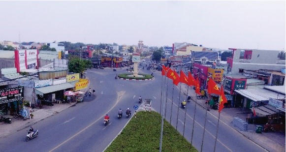 Huyện Cần Giuộc phát triển toàn diện, bền vững trên các lĩnh vực