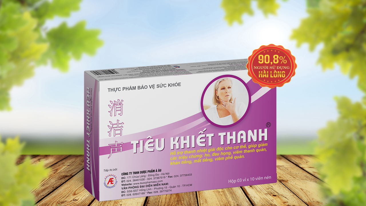 Triệu chứng viêm thanh quản và giải pháp từ Tiêu Khiết Thanh