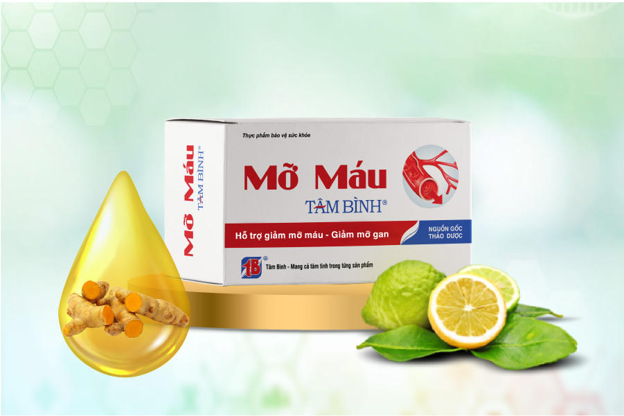 Mỡ máu Tâm Bình - Kết hợp bộ đôi tinh chất quý từ châu Âu