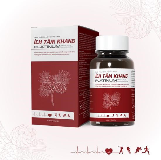 Hỗ trợ điều trị thiếu máu cơ tim với giải pháp từ Ích Tâm Khang Platinum 