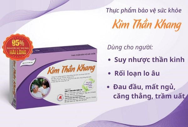 Kim Thần Khang - Giải pháp cải thiện triệu chứng suy nhược thần kinh