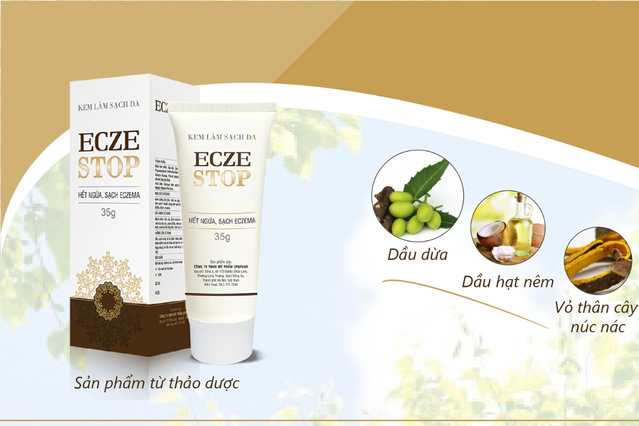 Viêm da cơ địa và cách ngăn ngừa tái phát nhờ kem thảo dược Eczestop