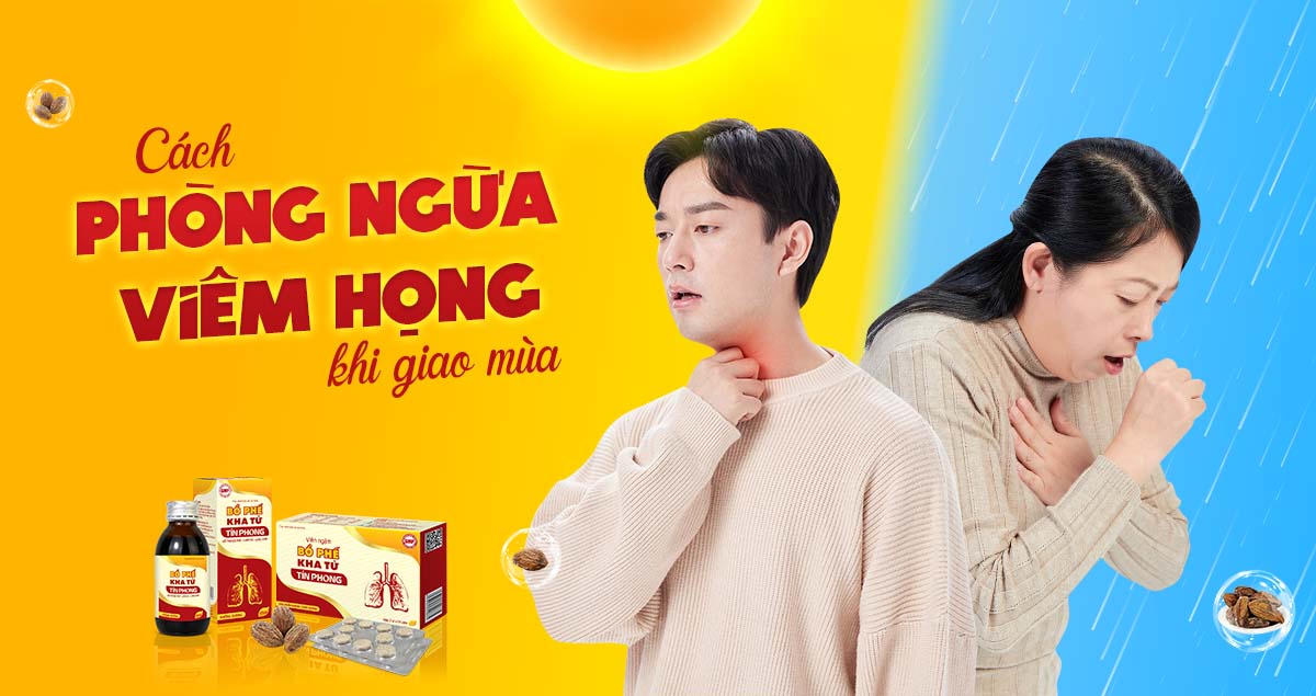 Cách phòng ngừa viêm họng khi giao mùa
