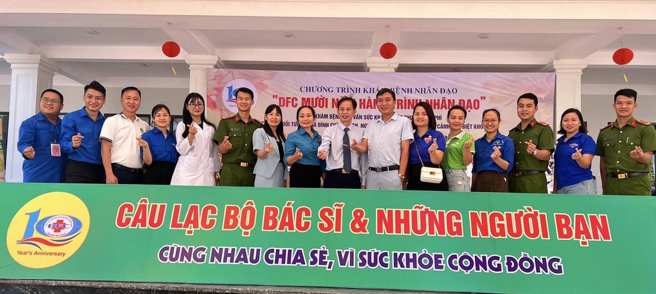 Abipha đồng hành cùng chương trình khám bệnh nhân đạo 'DFC mười năm hành trình nhân đạo'