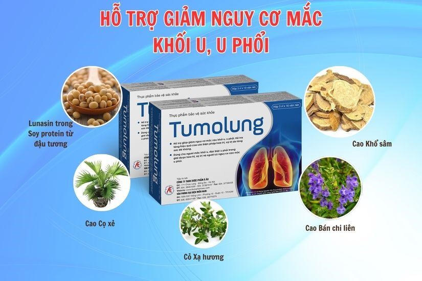 Nguyên nhân ung thư phổi và cách hỗ trợ phòng ngừa hiệu quả nhờ Tumolung