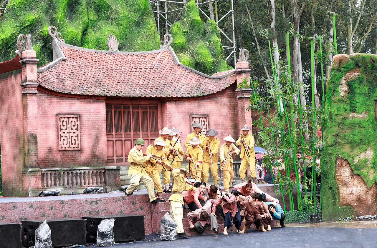 Hình ảnh ấn tượng tại Lễ hội kỷ niệm 140 năm Khởi nghĩa Yên Thế