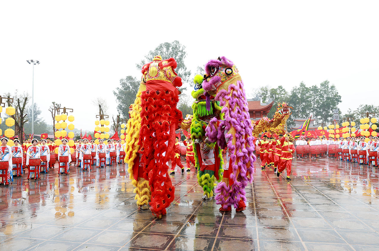 Hình ảnh ấn tượng tại Lễ hội kỷ niệm 140 năm Khởi nghĩa Yên Thế