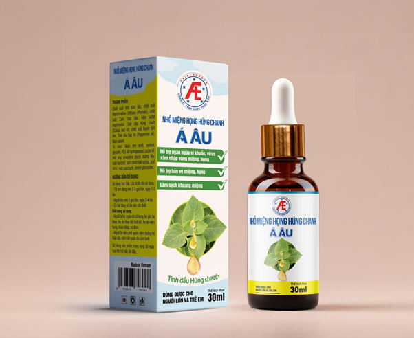 Viêm họng và giải pháp từ Nhỏ miệng họng húng chanh Á Âu