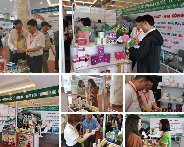Triển lãm Vietnam Medi-Pharm 2024: Gian hàng dược phẩm Abipha thu hút nhiều khách trong nước và quốc tế