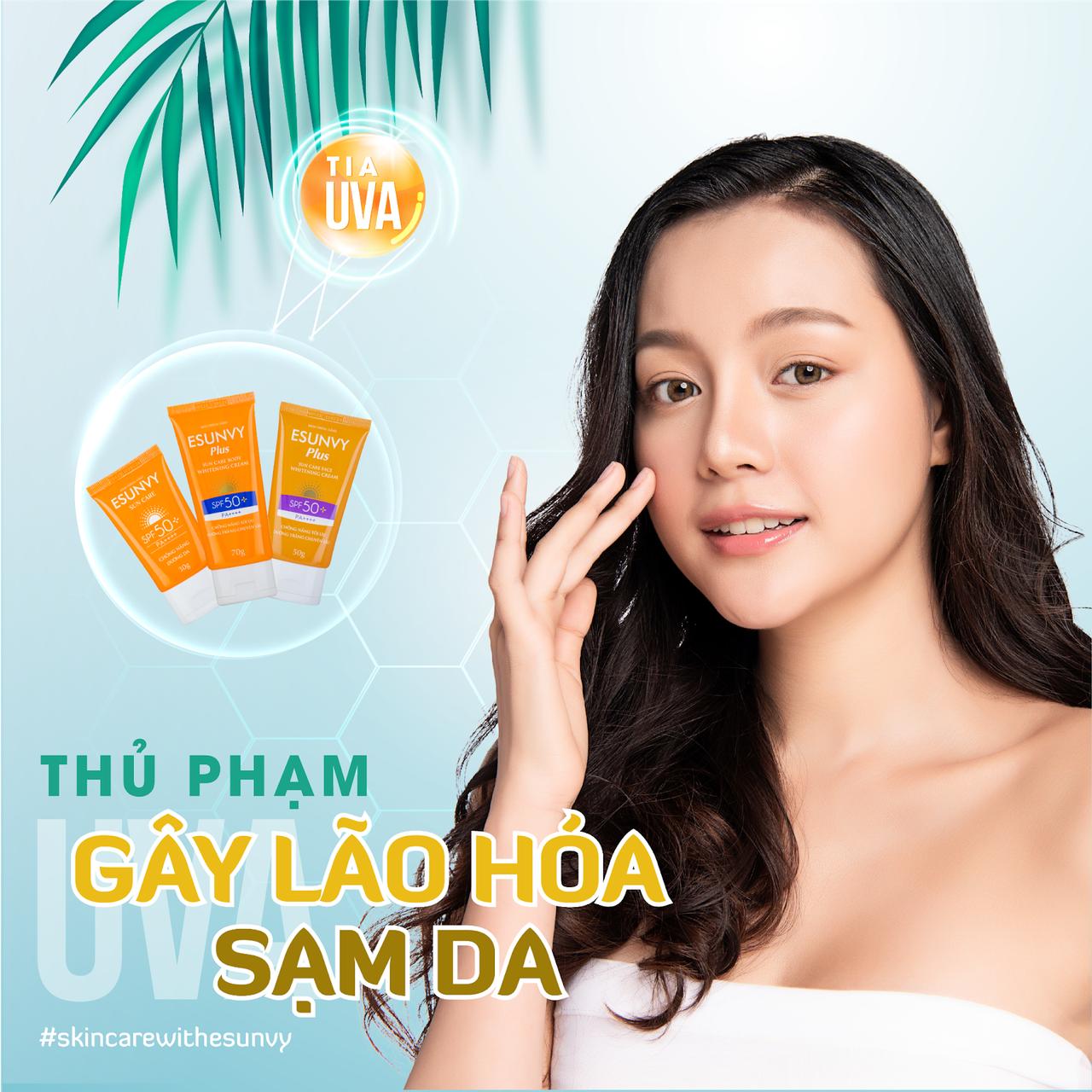 Kem chống nắng Esunvy: Tạm biệt nỗi lo bị nám, sạm da khi đi máy bay