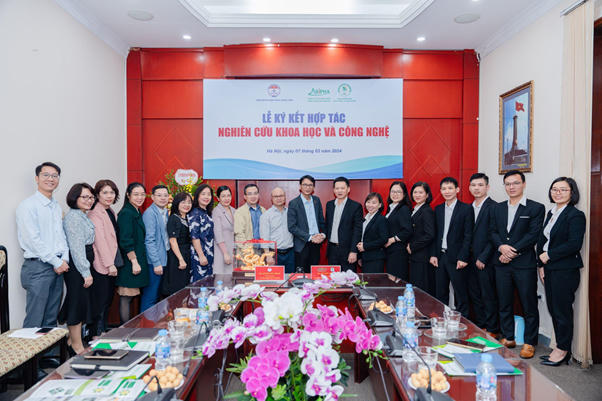 Viện nghiên cứu Dược phẩm và Thực phẩm (RIDF) ký kết hợp tác nghiên cứu khoa học và công nghệ với Viện Kiểm nghiệm thuốc Trung ương (NIDQC)