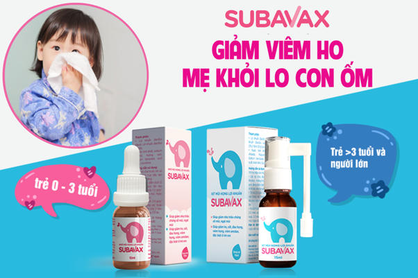 Trẻ bị sổ mũi, hắt hơi - Nguyên nhân và giải pháp hiệu quả nhờ lợi khuẩn hô hấp Subavax
