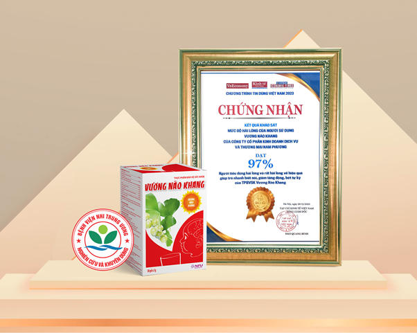 TPBVSK Vương Não Khang: Vinh dự nằm trong “Top 10 Thương hiệu mạnh Quốc Gia 2024”