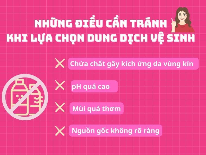 5 tiêu chí lựa chọn dung dịch vệ sinh cho phái nữ chuẩn khoa học