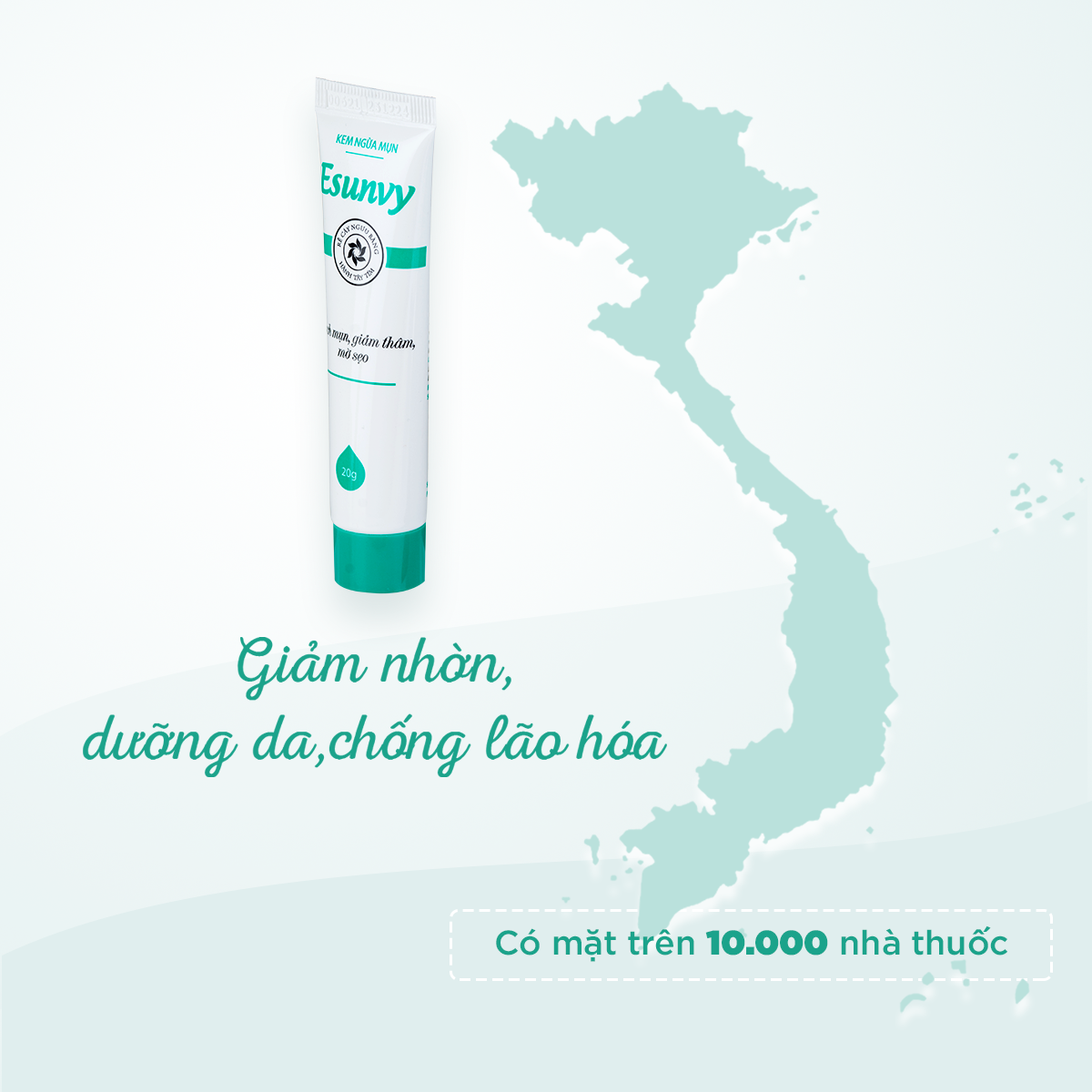 Giải mã vì sao viên uống Esunvy là cứu tinh cho tình trạng mụn dai dẳng cho các bạn trẻ