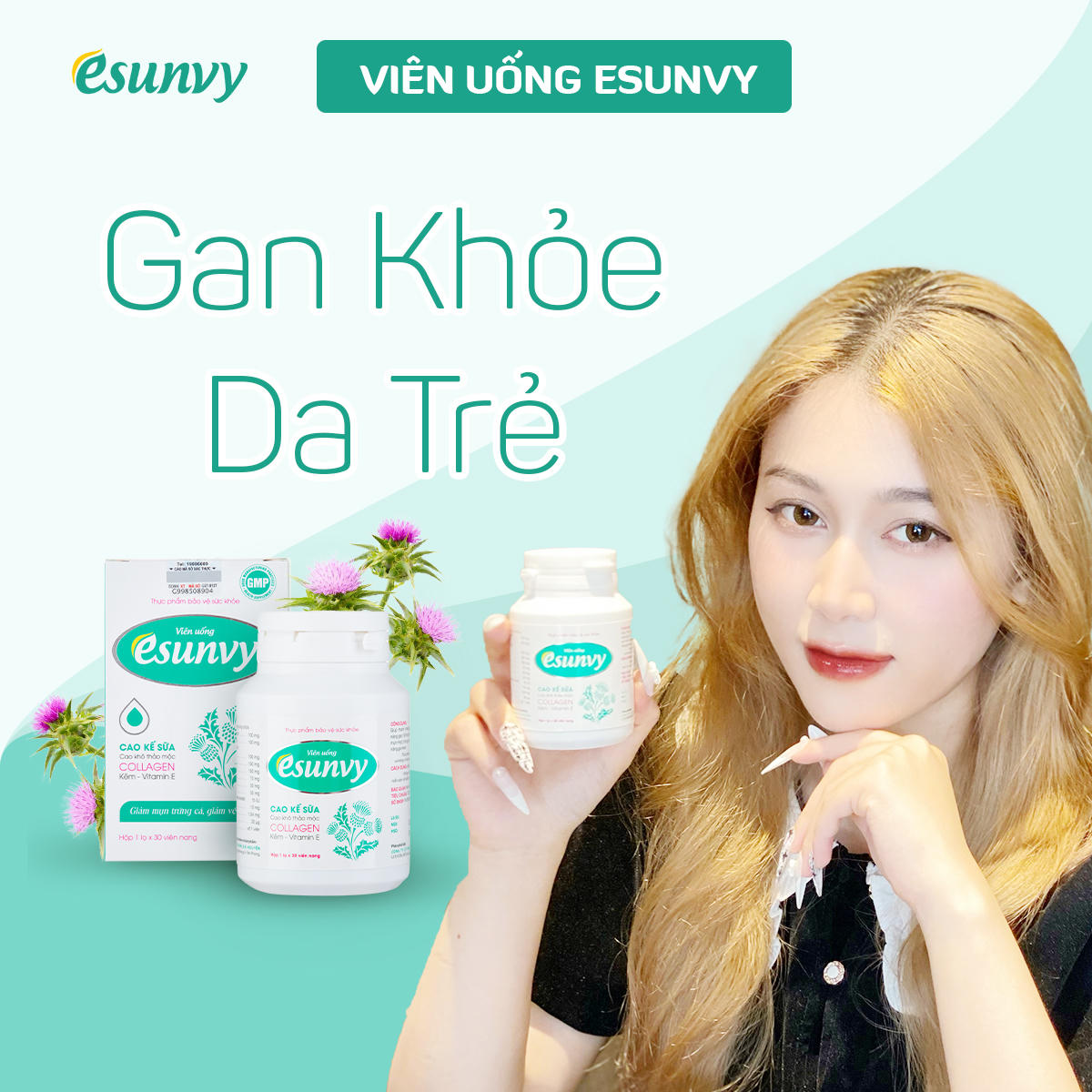 Giải mã vì sao viên uống Esunvy là cứu tinh cho tình trạng mụn dai dẳng cho các bạn trẻ