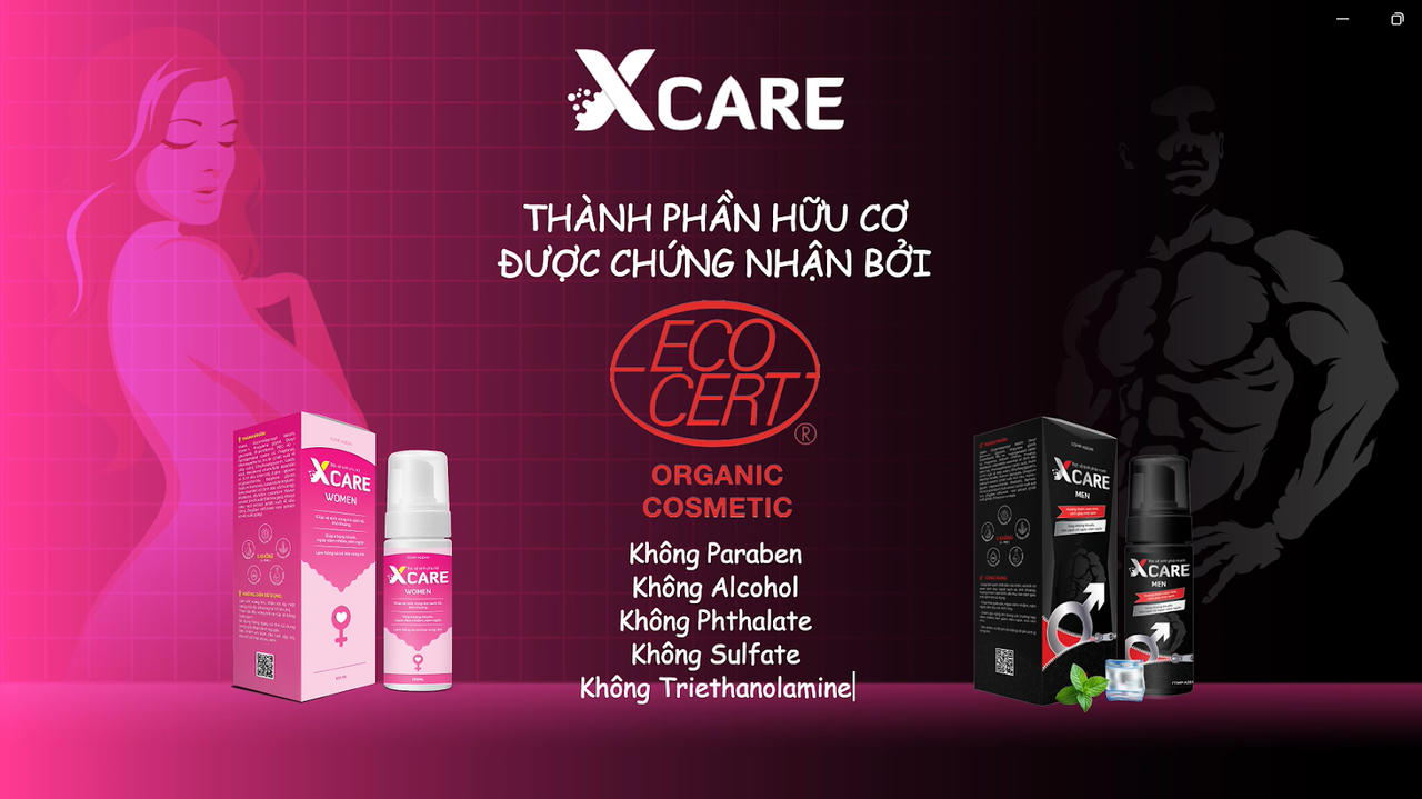 Hiểu về chứng nhận Ecocert Cosmos trong Bọt vệ sinh Xcare Men và Xcare Women