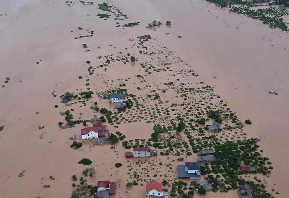 Bắc Giang nhiều nơi ngập nặng sau cơn bão số 3