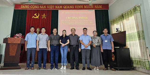 Hòa Bình nhận hỗ trợ từ Viện nghiên cứu bảo tồn và phát triển văn hoá Đông Nam Á