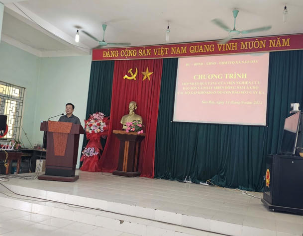 Hòa Bình nhận hỗ trợ từ Viện nghiên cứu bảo tồn và phát triển văn hoá Đông Nam Á