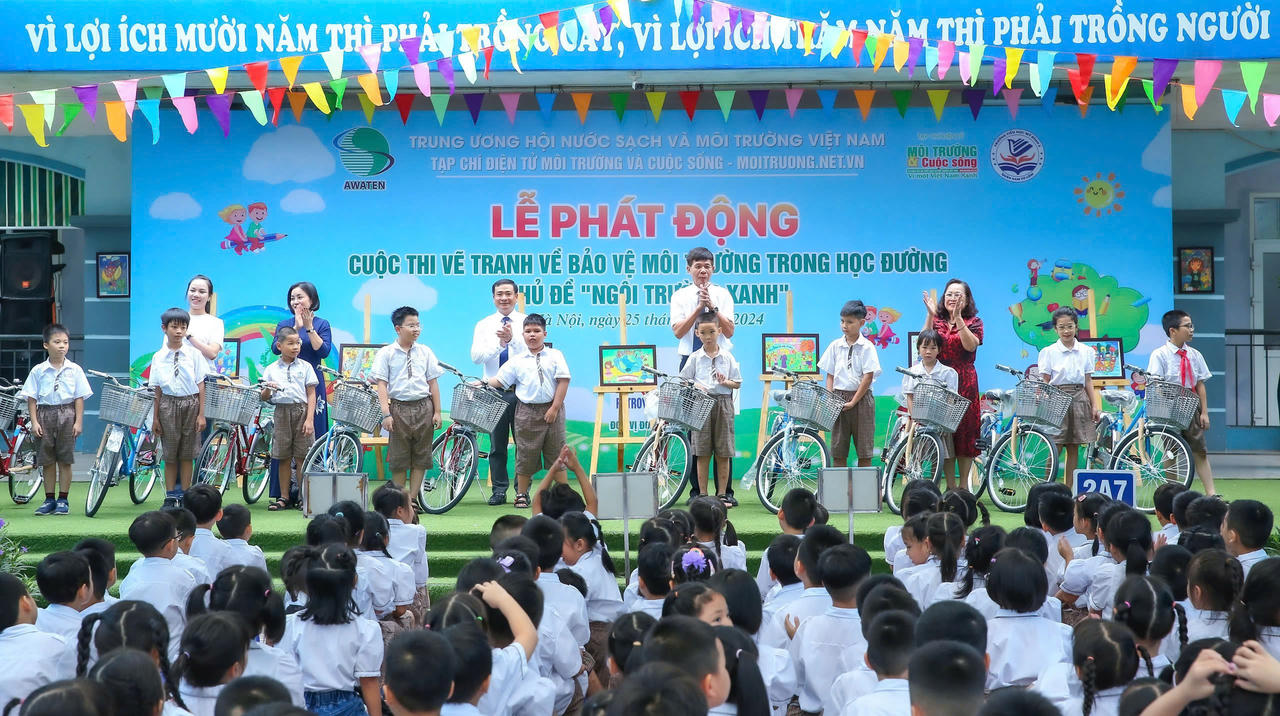 Phát động cuộc thi vẽ tranh về Bảo vệ môi trường trong học đường – Chủ đề “Ngôi trường xanh" 
