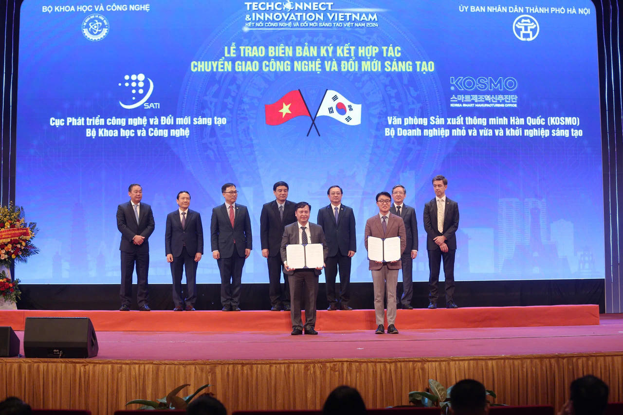 Khai mạc sự kiện Kết nối công nghệ và Đổi mới sáng tạo Việt Nam 2024