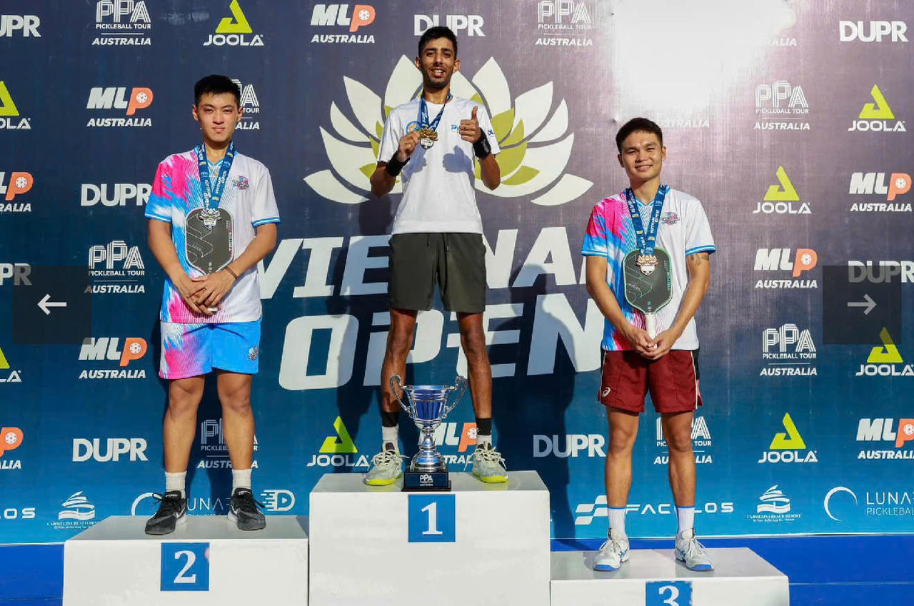 Team D-Joy giành hàng loạt huy chương tại giải đấu pickleball PPA Tour Australia - Việt Nam Open 2024