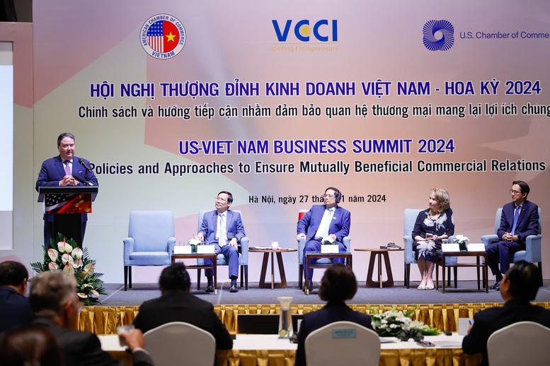 Thủ tướng kêu gọi doanh nghiệp Hoa Kỳ đẩy mạnh hợp tác thương mại, đầu tư với Việt Nam trong kỷ nguyên mới