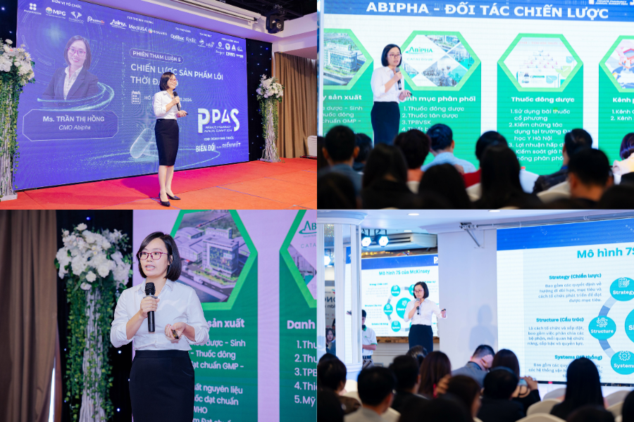 Dược phẩm Quốc tế Abipha tại Diễn đàn nhà thuốc tư nhân (PPAS) 2024: Thể hiện 1 thương hiệu hàng đầu, kiến tạo giá trị bền vững