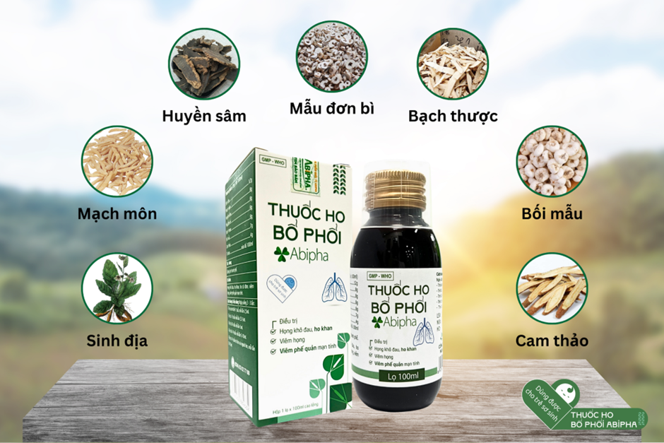 Thuốc Ho Bổ Phổi Abipha - Kế thừa tinh hoa cổ truyền, chăm sóc sức khỏe hô hấp
