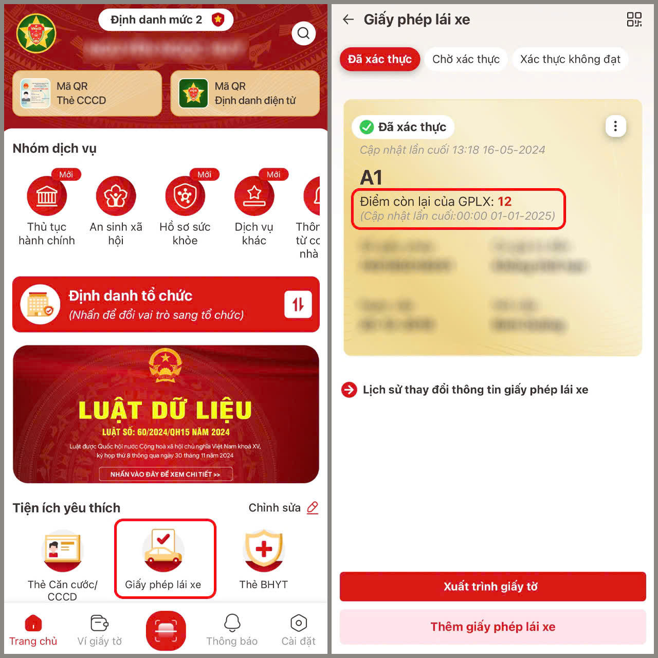 Cẩn thận bị lừa đảo khi tích điểm giấy phép lái xe