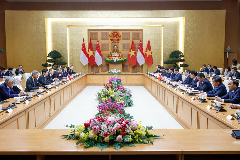 Đưa hợp tác Việt Nam - Singapore trở thành điển hình hợp tác trong khu vực