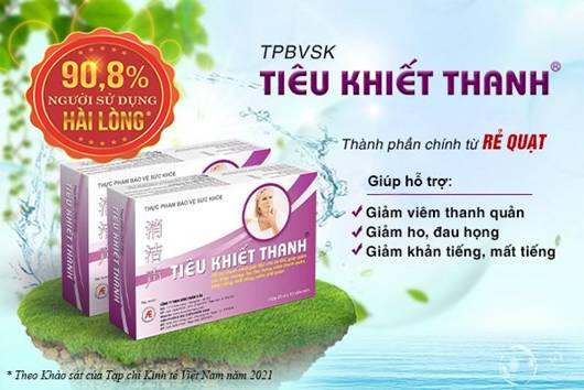 Hiểu về phù nề thanh quản và cách cải thiện từ Tiêu Khiết Thanh